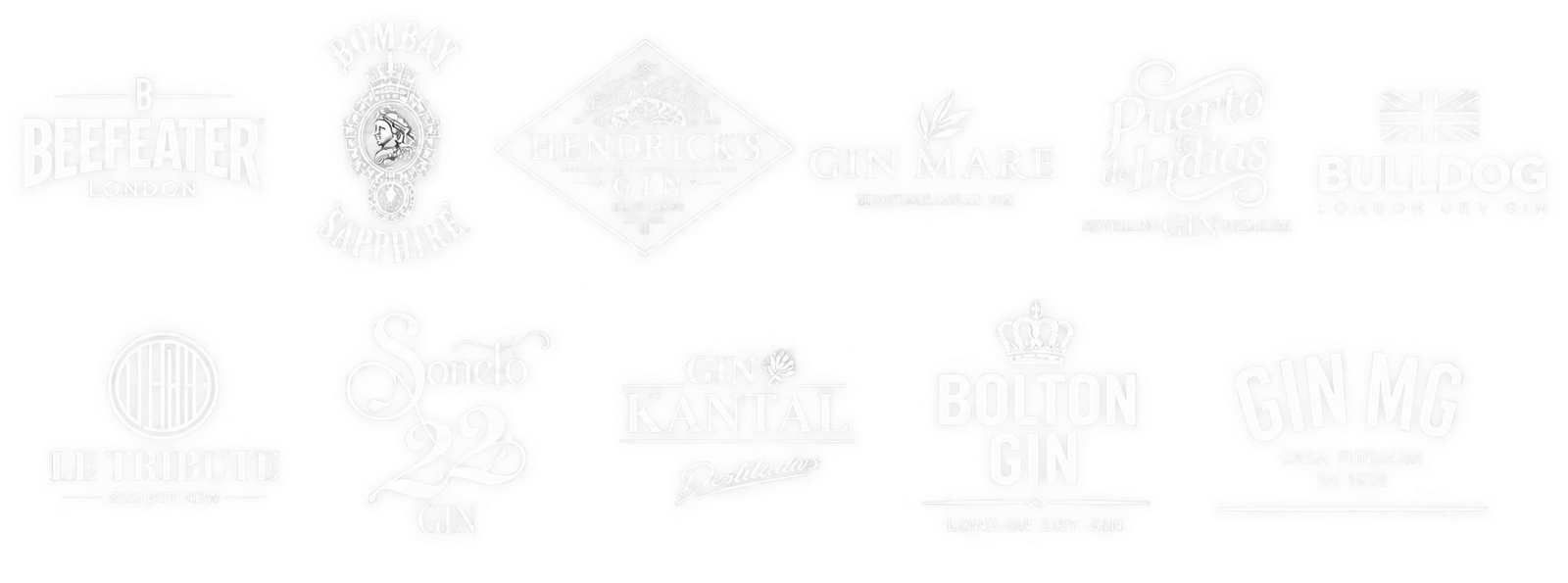Marcas de gin que distribuye Los Toro